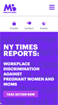 Mobile Screenshot of marchofdimes.org